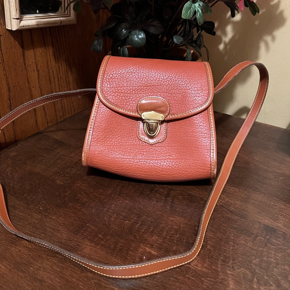 Dooney & Bourke Mini Bag in Orange and Brown